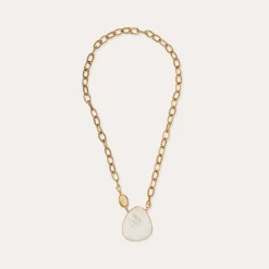 Collier Billy Silia grand modèle - Cristal de roche