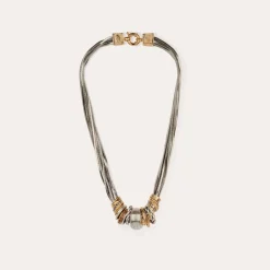 Collier Jos bicolore