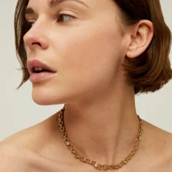 Collier Mistral - Nacre blanche & Strass