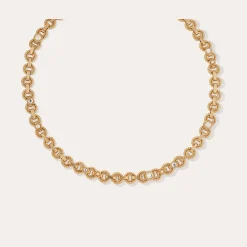 Collier Mistral - Nacre blanche & Strass