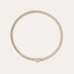 Collier Pailette Coeur