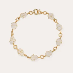Collier Rainbow multi - Cristal de roche