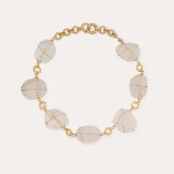 Collier Rainbow Multi grand modèle - Cristal de roche