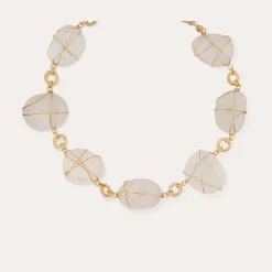 Collier Rainbow Multi grand modèle - Cristal de roche