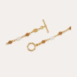 Collier Rosario - Nacre blanche