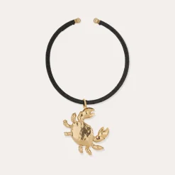 Collier Sari Krabe - Cuir