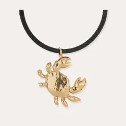Collier Sari Krabe - Cuir