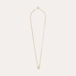 Collier Scapulaire Ovo - Nacre blanche