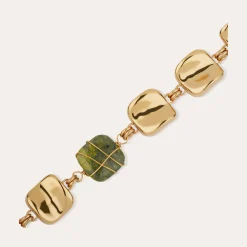 Collier Square Rainbow - Vessonite