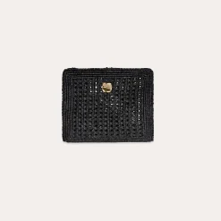 Sac bourse Les Canoubiers raphia