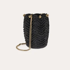 Sac bourse Soul Palmiers - Noir