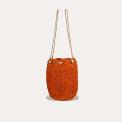 Sac bourse Soul Palmiers - Orange