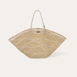 Sac panier Les Salins raphia