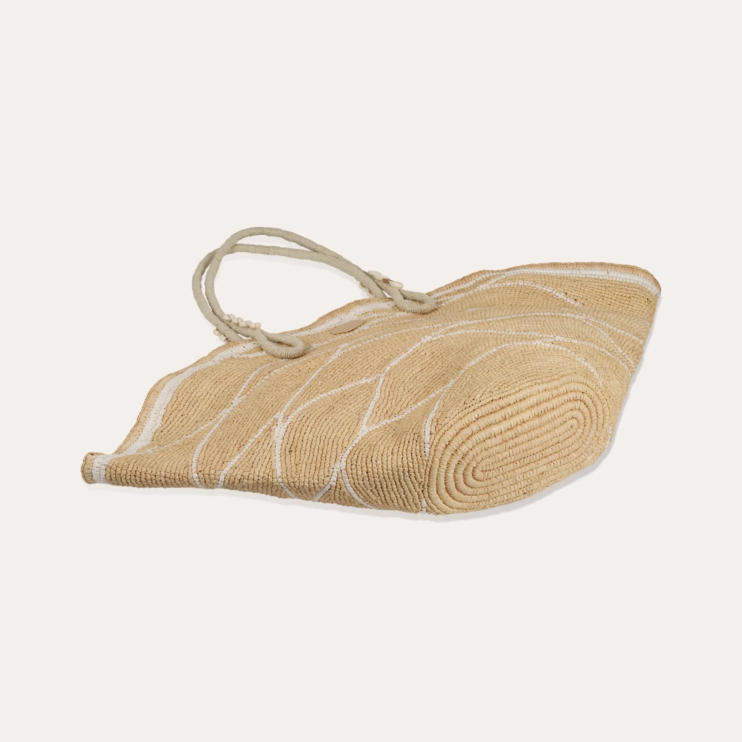 Sac panier Les Salins raphia