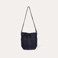 Sac seau Les Palmiers raphia