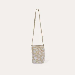 Sac seau Tahiti raphia