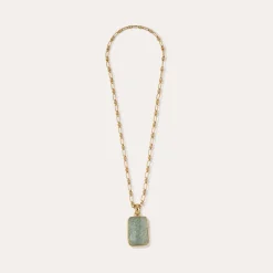 Sautoir Aura - Amazonite